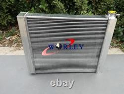 Aluminium radiator for JEEP CJ7 Chevy V8 LS SWAP 1976-1986 manual