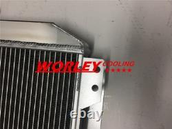 Aluminum ALLOY radiator For 1978 78 Ford Escort Mk2 4 door 1600 manual MT 2ROW