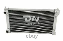 Aluminum Alloy Radiator For VW Golf MK1/2 GTI/SCIROCCO 1.6L 1.8L 8V MT 1981-1991