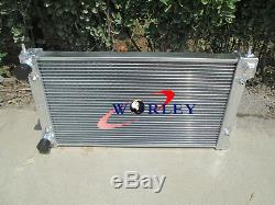 Aluminum Alloy Radiator For Vw Golf/rabbit/scirocco Gti Mk1/2 8v/16v M/t