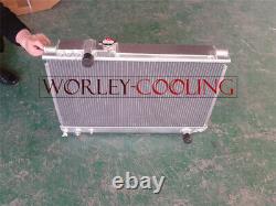 Aluminum Alloy Radiator Toyota Supra Mk3 Jza70 1jz-gte Twin-turbo 2.5l 1988-1993