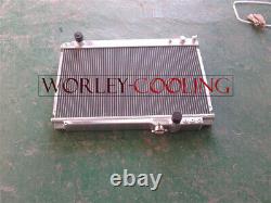 Aluminum Alloy Radiator Toyota Supra Mk3 Jza70 1jz-gte Twin-turbo 2.5l 1988-1993