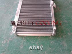 Aluminum Alloy Radiator Toyota Supra Mk3 Jza70 1jz-gte Twin-turbo 2.5l 1988-1993