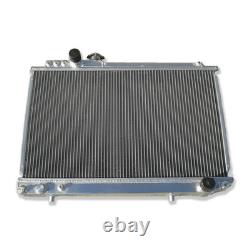 Aluminum RADIATOR FOR TOYOTA SUPRA MK3 SOARER MZ20 7MGTE JZA70 TURBO 1986-1992