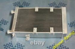 Aluminum Radiator & 9 FAN Fit Lotus Europa 1.5L/1.6L 1966-1976 86mm 3 row