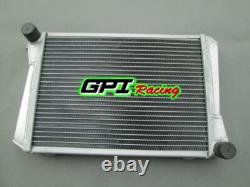 Aluminum Radiator + 9 FAN for MG MIDGET 1275 1967-1974 Manual MT