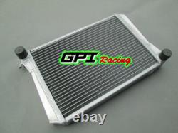 Aluminum Radiator + 9 FAN for MG MIDGET 1275 1967-1974 Manual MT