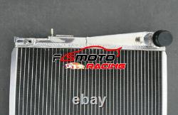 Aluminum Radiator + FAN FOR BMW 3 Series E46 1998-2006 / Z4 E85 E89 2002-2011