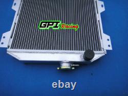 Aluminum Radiator + FAN FOR FORD CAPRI 1600CC AND 2000CC 16L 20L