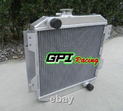 Aluminum Radiator + FAN FOR FORD CAPRI 1600CC AND 2000CC 16L 20L