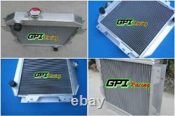 Aluminum Radiator + FAN FOR FORD CAPRI 1600CC AND 2000CC 16L 20L