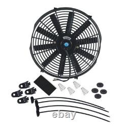 Aluminum Radiator +FAN For Ford chopped hot rod withChevy 350 V8 engine 1932 32 AT
