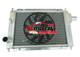 Aluminum Radiator + Fan For Mini Cooper S Mpi 1275 1.3l 1997-2001 2000 1999 1998
