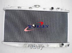 Aluminum Radiator FOR Honda Civic CRX 1.5L 1.6L L4 1988-1991 89 90 91 MT MANUAL