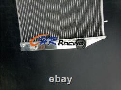Aluminum Radiator FOR Jaguar XJS 6 CYL 3.6L 1982-1991 / 4.0L 1992-1996 AT 62MM