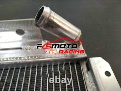 Aluminum Radiator FOR MG MGA 1500 1600 1622 DE LUXE 1955-1962 1.5L/1.6L Morris