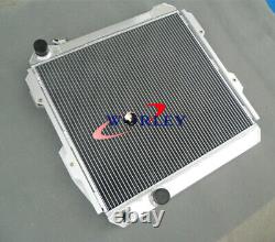 Aluminum Radiator FOR TOYOTA HILUX LN85 LN60 LN61 LN65 2.4LTR DIESEL 84-91 MT