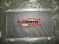 Aluminum Radiator + Fan FOR Mazda RX-8 RX8 SE17 SE3P 13B MSP 1.3L Coupe MT 03-12