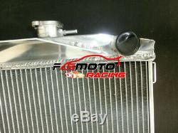 Aluminum Radiator +Fan For Austin Healey 3000 1959-1967 / 100-6 1956-59 2.6/2.9L