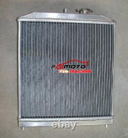 Aluminum Radiator+Fan For Honda Civic CRX EK4/EK9, EG6/EG9 EM1 B16 B18 1992-2000