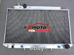 Aluminum Radiator+Fans For Toyota Corolla Cressida MX83 3.0L V6 7M-GE 1989-1993