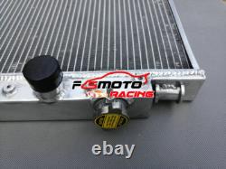 Aluminum Radiator+Fans For Toyota Corolla Cressida MX83 3.0L V6 7M-GE 1989-1993