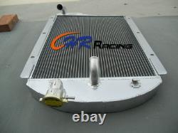 Aluminum Radiator For 1941-1946 GMC Chevy Pickup Truck 3.5L 3.8L L6 216 235 1943