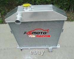 Aluminum Radiator For 1942-1948 Ford Mercury Cars Coupe 29A withChevy 350 V8 3.9L