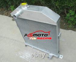 Aluminum Radiator For 1942-1948 Ford Mercury Cars Coupe 29A withChevy 350 V8 3.9L