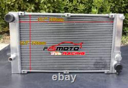 Aluminum Radiator For 1983-1991 Porsche 944 924S 924 S 2.5L 2.7L Non Turbo NA MT