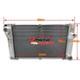 Aluminum Radiator For 1983-1991 Porsche 944 924s 924 S 2.5l 2.7l Non Turbo Na Mt