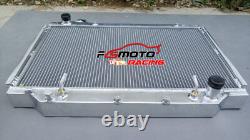 Aluminum Radiator For 1990-1997 TOYOTA Land Cruiser HDJ80 HZJ80 FJ80 FZJ80 AT