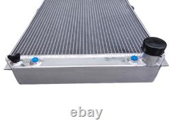 Aluminum Radiator For CHEVY HOT / STREET ROD 350 V8 1938 automatic AT