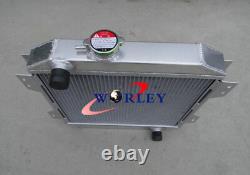 Aluminum Radiator For Ford Capri MK1 2 3 Kent 1.3L 1.6L/2.0 Essex/Escort 1.6 MT