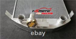 Aluminum Radiator For Ford Lowboy chopped withflathead V8 engine 1932-1939 1933 MT