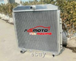 Aluminum Radiator For Ford Pickup F350 F250 F100 Ford Engine 1953 1954 1955 1956