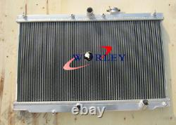 Aluminum Radiator For HONDA ACCORD 1990-1993 PRELUDE 1992-1996 MANUAL 91 94 95