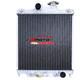 Aluminum Radiator For Honda Logo Lachic Ev Plus Ga3 1.3l At/mt 2000-on