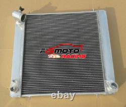 Aluminum Radiator For Jaguar E-Type XKE Series 1 4.2L XK I6 1965 1966 1967 MT