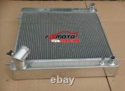 Aluminum Radiator For Jaguar E-Type XKE Series 1 4.2L XK I6 1965 1966 1967 MT