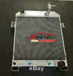 Aluminum Radiator For Jaguar Mark 2 Mk2 Mk II Daimler 2.5 V8 V8-250 At 1962-1967