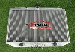 Aluminum Radiator For Jaguar XKE E-TYPE 5.3L Series 3 V12 MT 1971-1974 1973 1972