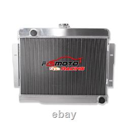 Aluminum Radiator For Jeep CJ CJ5/CJ6/CJ7 Cherokee L6 V8 3.8 4.2 5.0L 1972-1986
