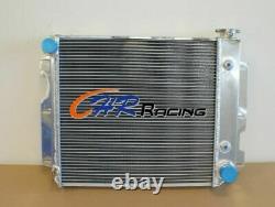 Aluminum Radiator For Jeep Wrangler YJ V8 Conversion 1987-1995 TJ 1997-2002