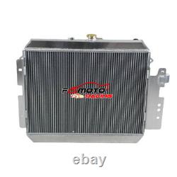 Aluminum Radiator For MAZDA B-SERIES B2200 B2600 FORD COURIER UF Diesel MT 87-ON