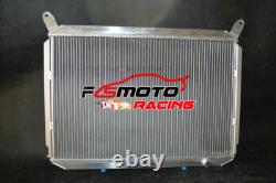 Aluminum Radiator For Nissan 300ZX Fairlady Z Z31 Turbo VG30 3.0L V6 1984-1989