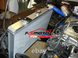 Aluminum Radiator For Nissan Silvia S13 CA18DET CA18 1.8 Turbo Manual 1988-1994