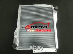 Aluminum Radiator For Rover MG B MGB GT Coupe V8 1.8 SWAP 18GB 1973-1976 Manual