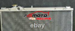 Aluminum Radiator For Toyota Aristo Jzs161 2jz-gte 3.0l Turbo At 1997-2004 2003