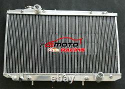 Aluminum Radiator For Toyota Aristo Jzs161 2jz-gte 3.0l Turbo At 1997-2004 2003